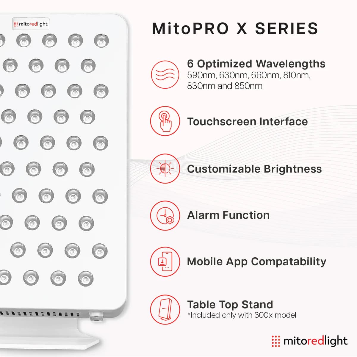 MitoPRO™ 300X | Red Light Therapy Panel Series - view 5