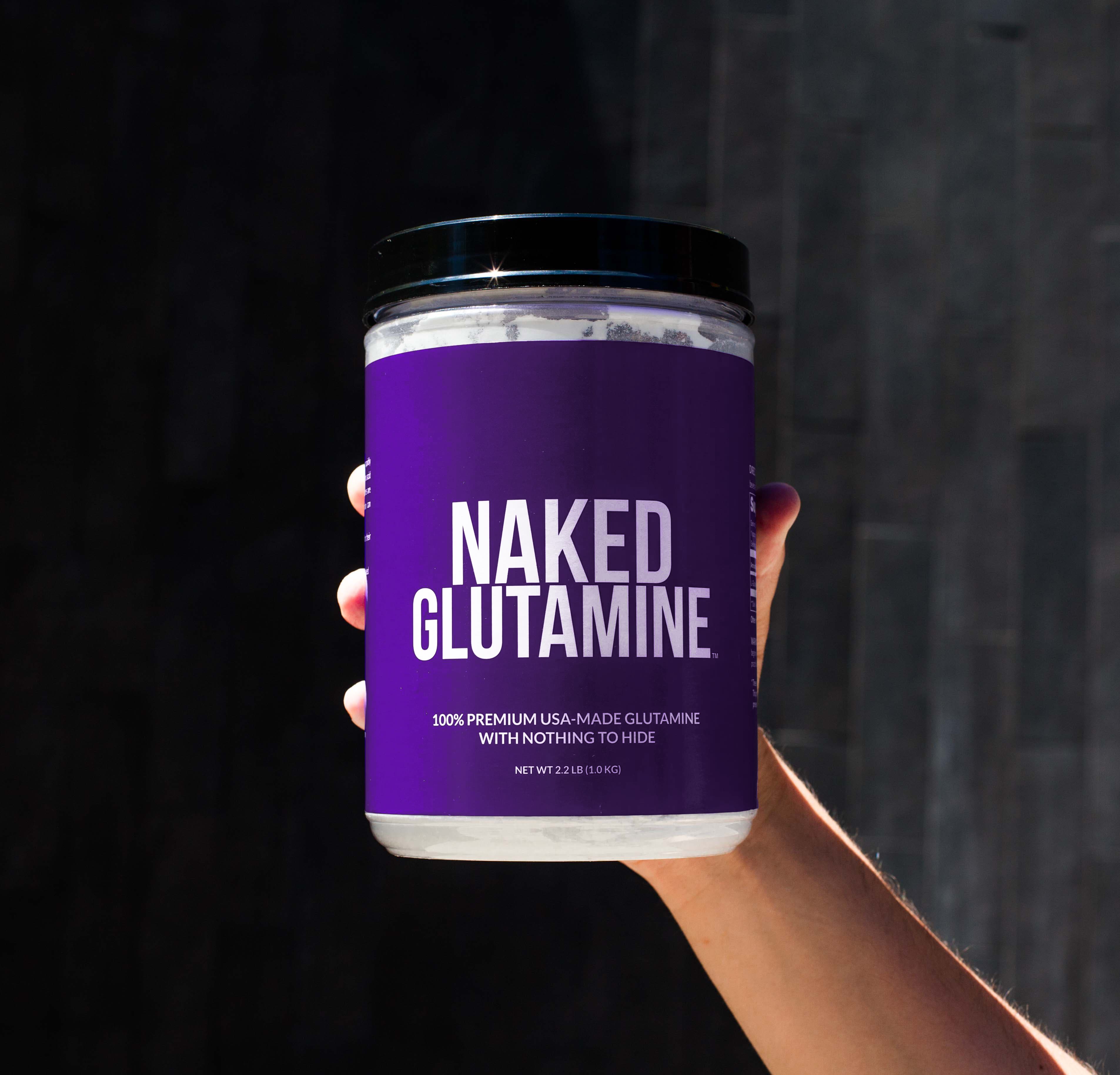 Glutamine Powder | Naked Glutamine 1KG - view 2