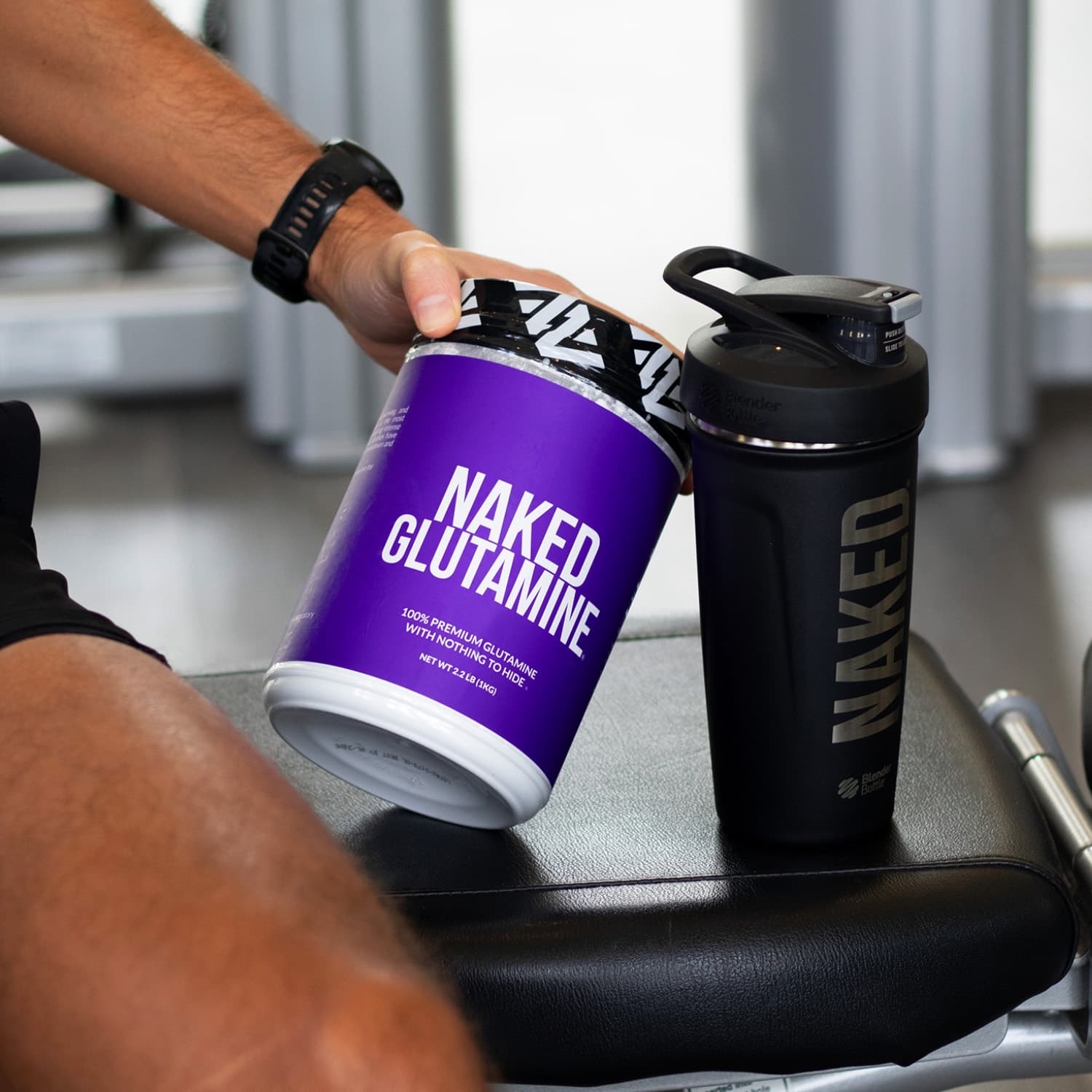 Glutamine Powder | Naked Glutamine 1KG - view 3