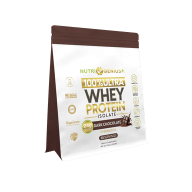 Product image for Whey Protein Isolate Nutri Genius Plus - Chocolate 30 servings
