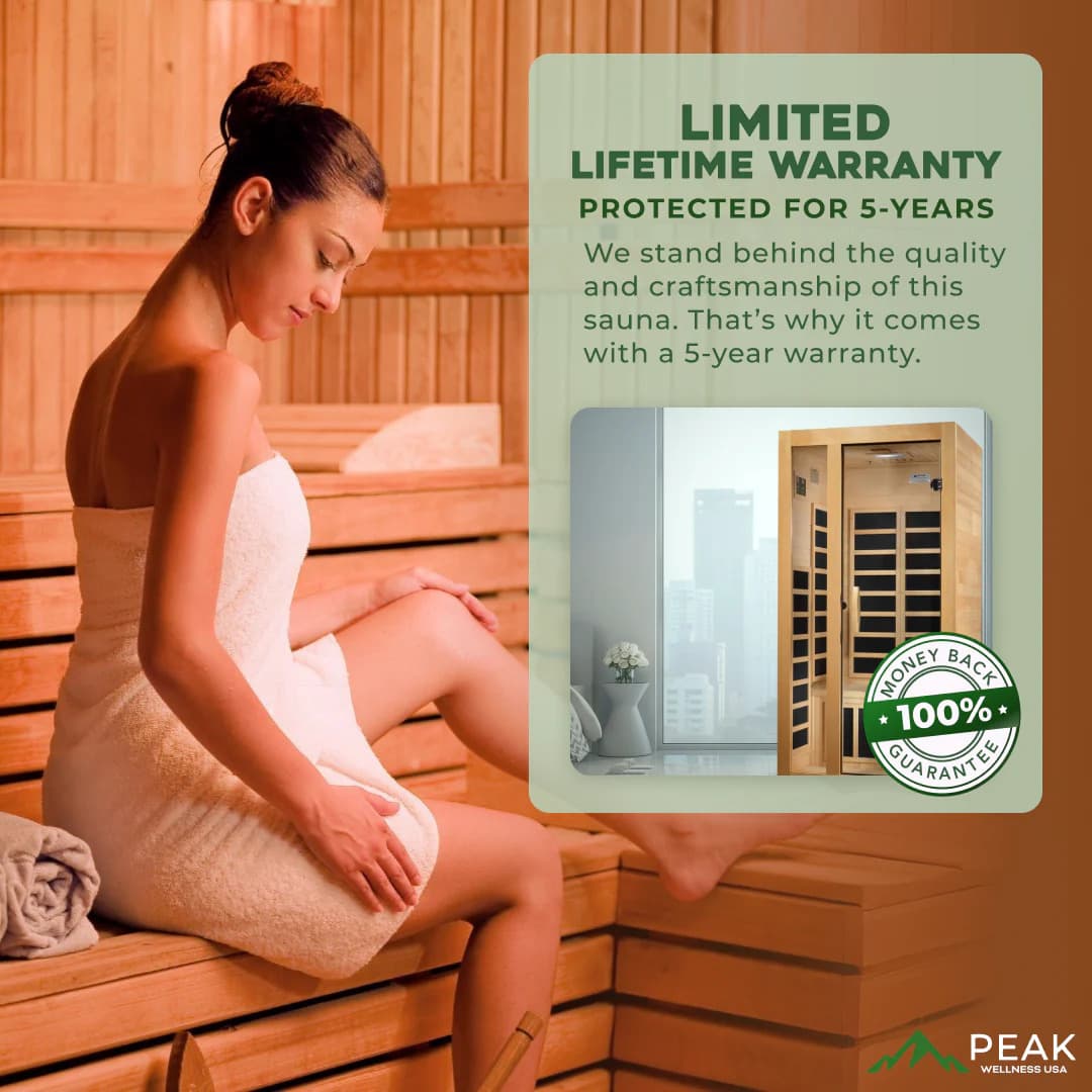The Gracia 1-2 Person Infrared Sauna - view 5