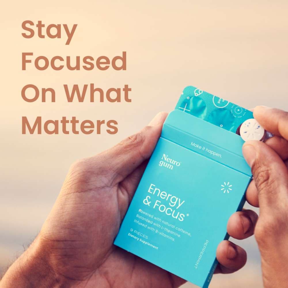 Neuro Energy & Focus Gum (Peppermint) - view 5