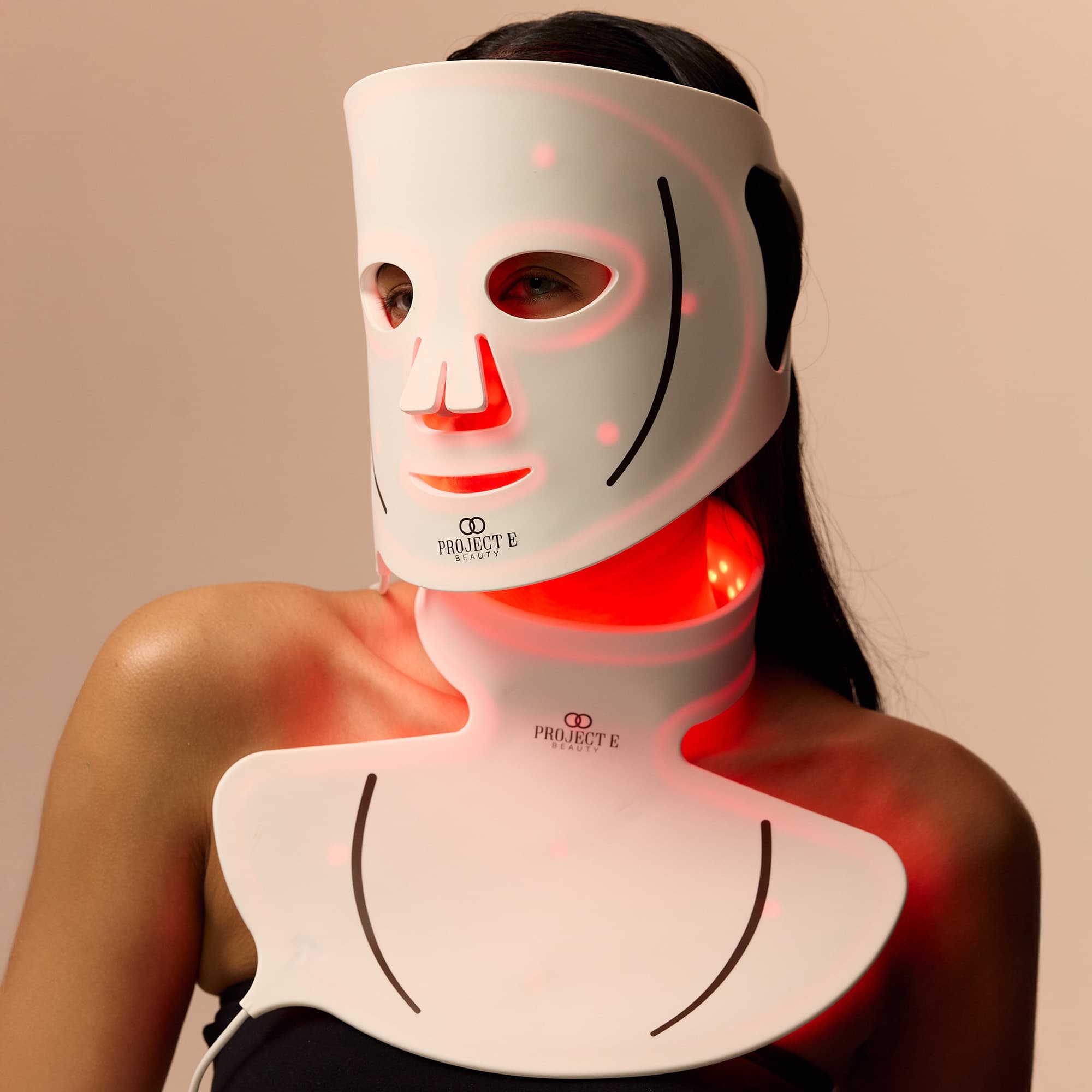 LumaLux Face+ Pro LED Red Light Therapy Face & Neck Mask - view 6