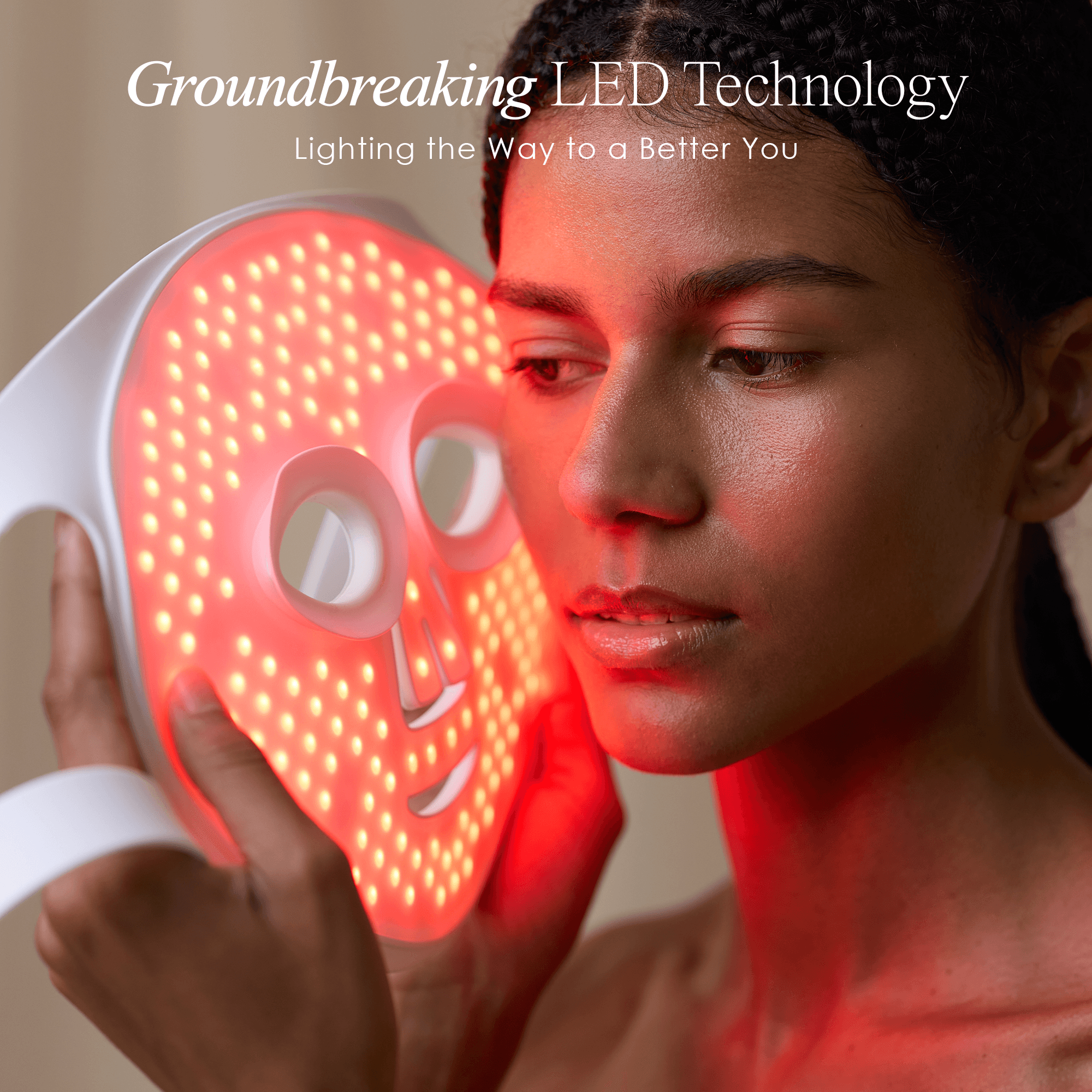 LumaLux Face Pro LED Red Light Therapy Mask - view 6