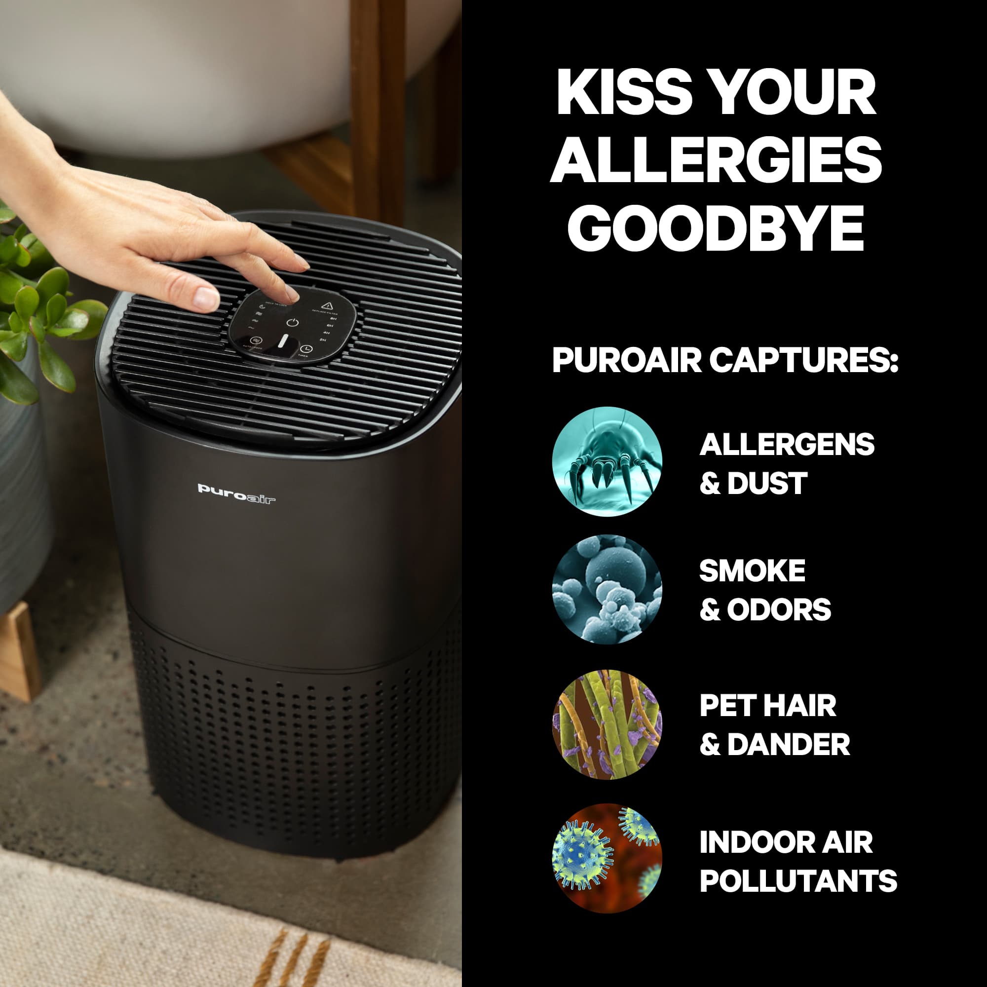 PuroAir 240 HEPA Air Purifier - view 5