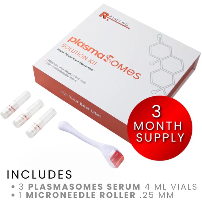PlasmaSomes™ / Micro-Needle Kit --- 3 month supply - view 2