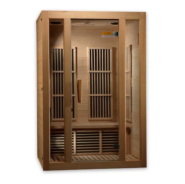 Maxxus Seattle 2-Person Low EMF FAR Infrared Sauna (Canadian Hemlock) - view 2