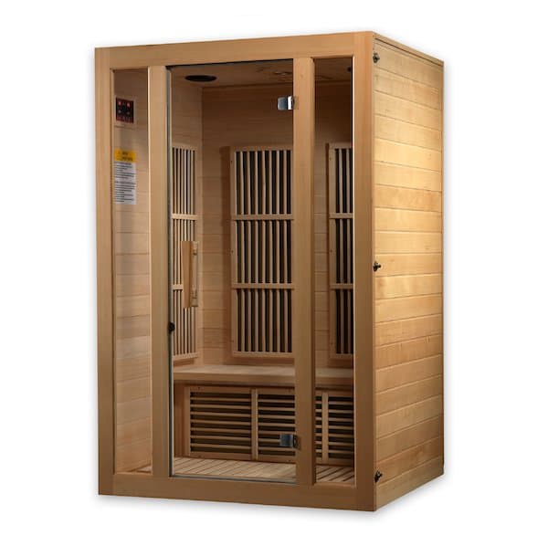 Maxxus Seattle 2-Person Low EMF FAR Infrared Sauna (Canadian Hemlock) - view 3