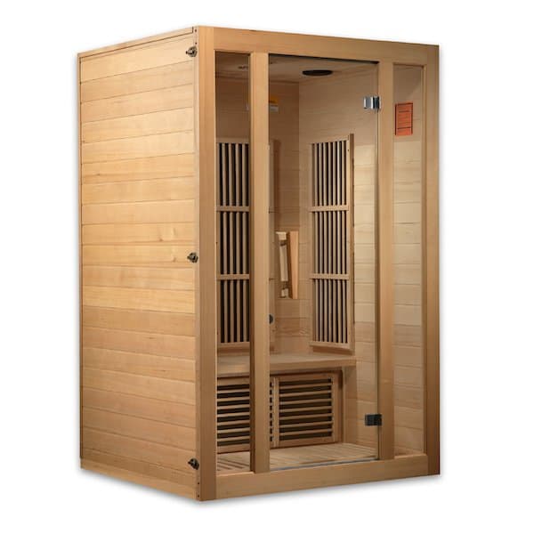 Maxxus Seattle 2-Person Low EMF FAR Infrared Sauna (Canadian Hemlock) - view 1