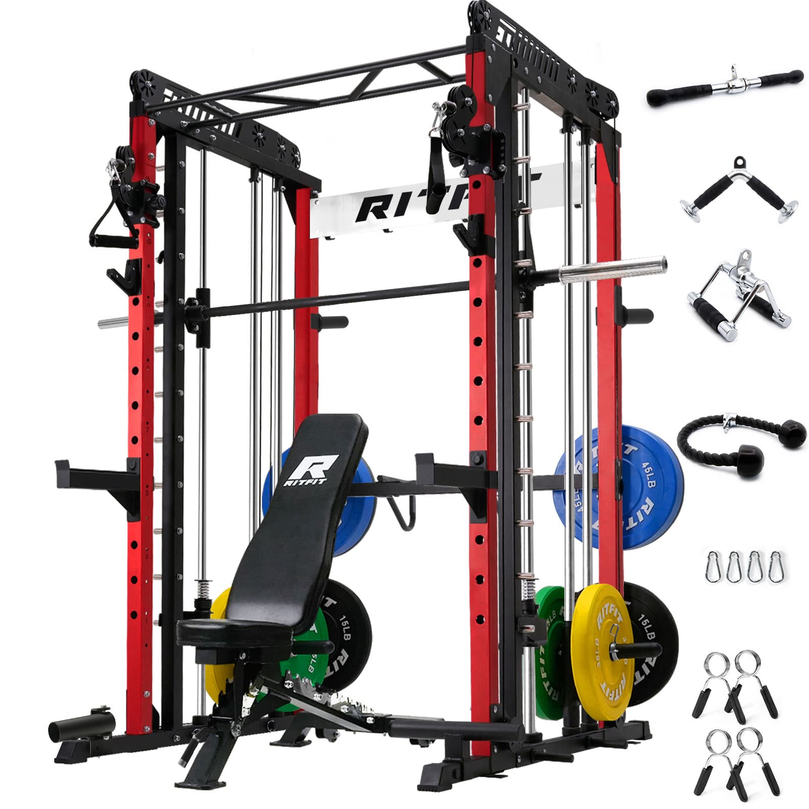 RITFIT M1 PRO Smith Machine Home Gym Package All-In-One Workout System - view 1