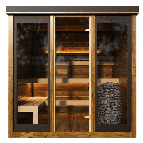 Monarch King Traditional Outdoor Sauna - view 1