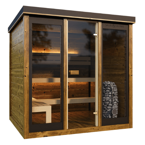 Monarch King Traditional Outdoor Sauna - view 6