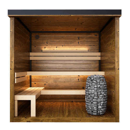 Monarch King Traditional Outdoor Sauna - view 4