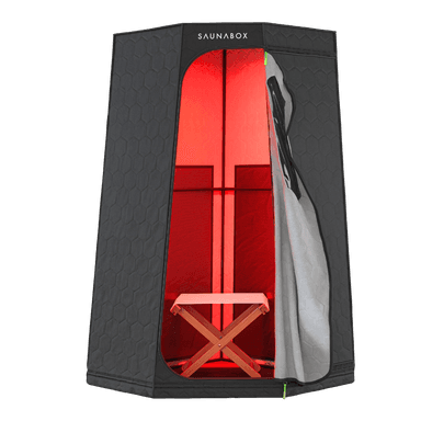 Product image for SaunaBox® Pulse PRO: Infrared Sauna with Red-light Therapy