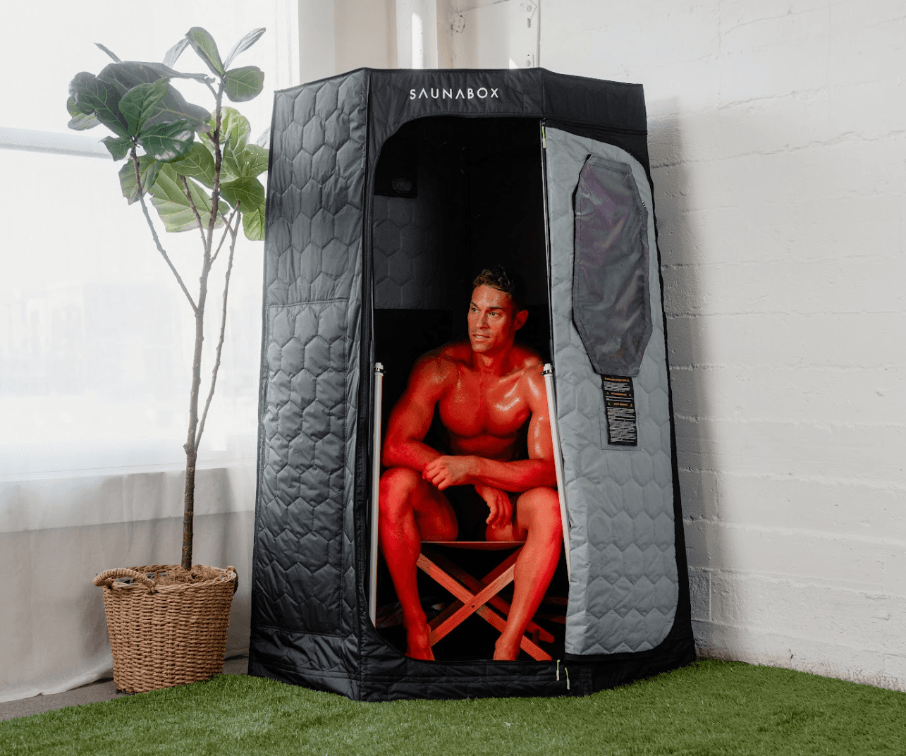 SaunaBox® Pulse PRO: Infrared Sauna with Red-light Therapy - view 5