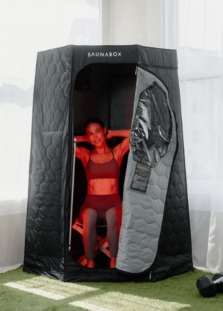 SaunaBox® Pulse PRO: Infrared Sauna with Red-light Therapy - view 3