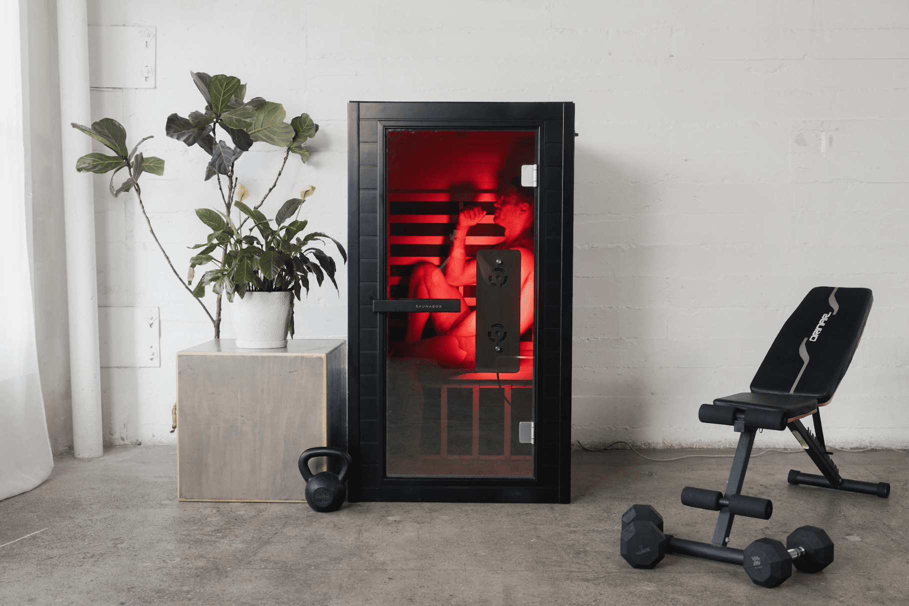 SaunaBox® Solara: Full Spectrum Infrared Sauna - view 2