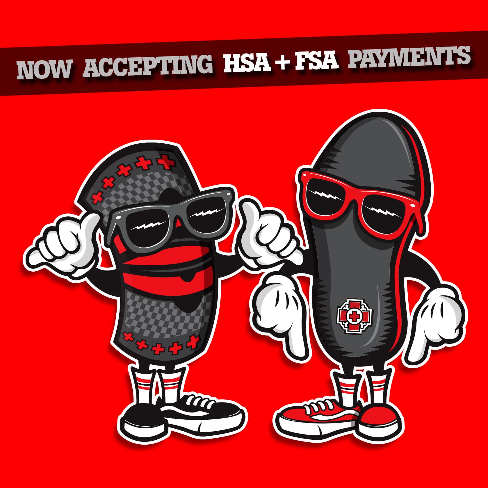 Shock Absorbing Foot Insoles - view 2