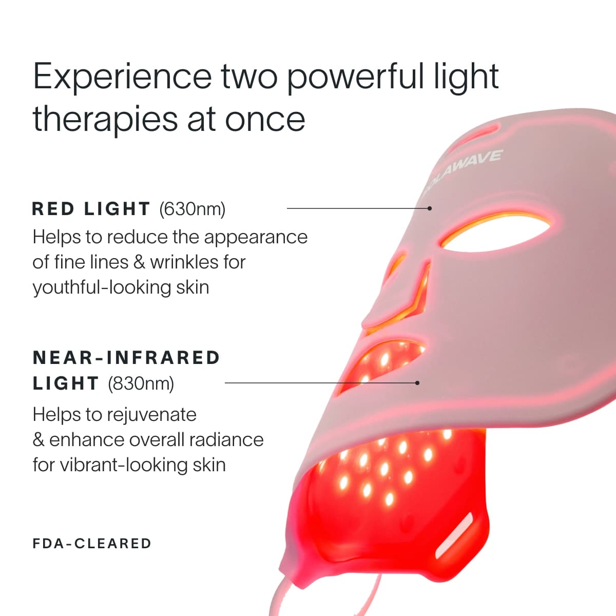 Wrinkle Retreat Red Light Therapy Face Mask - view 3