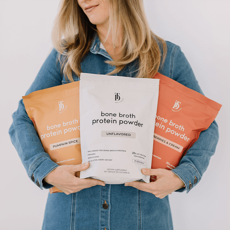 Strawberries & Cream Bone Broth Protein - view 5