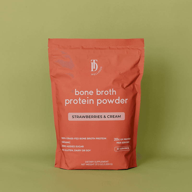 Strawberries & Cream Bone Broth Protein - view 2