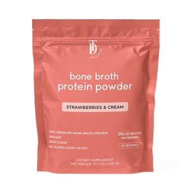 Product image for Strawberries & Cream Bone Broth Protein