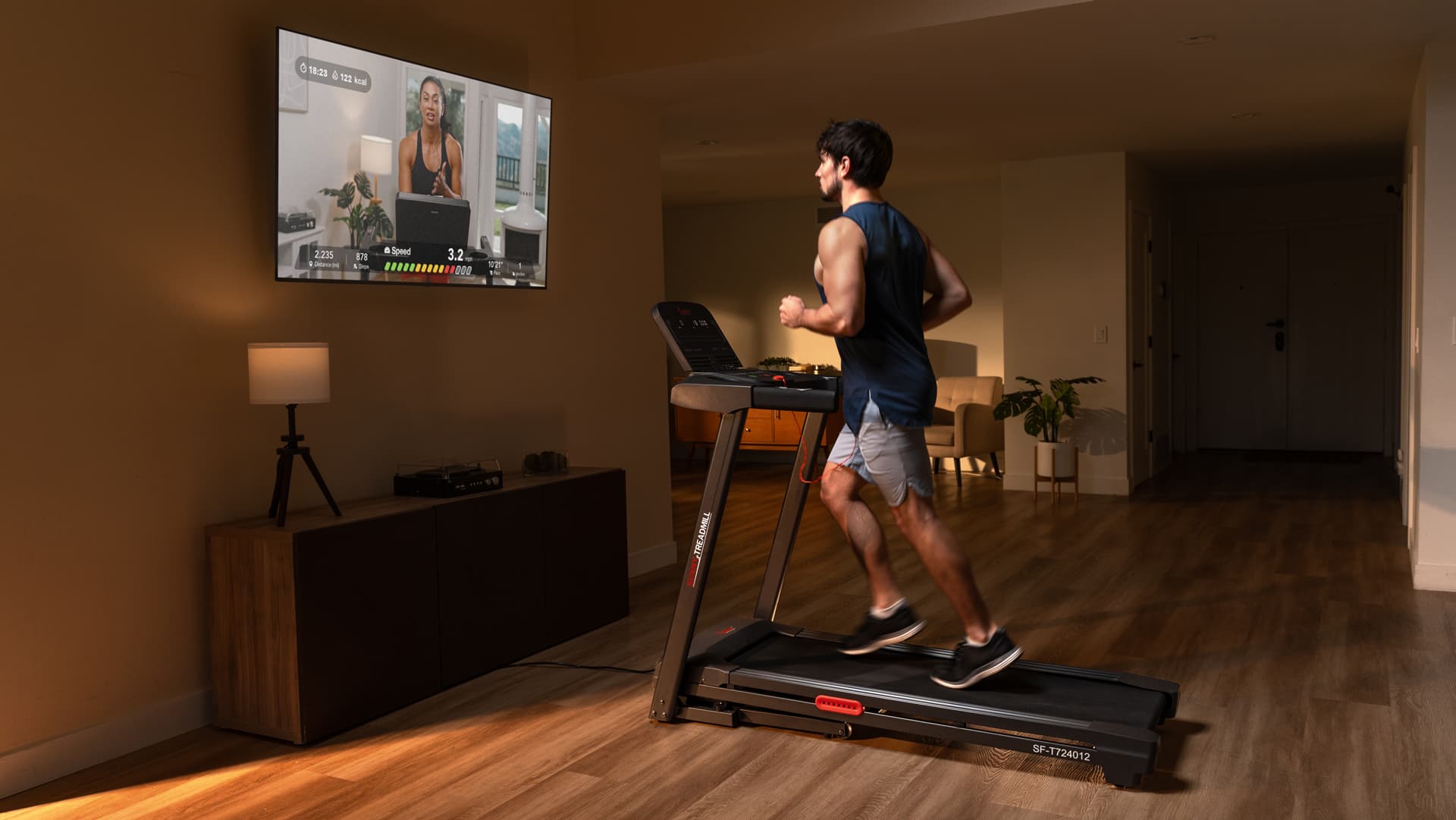 Active 400 Smart Auto Incline Wi-Fi Treadmill - view 2