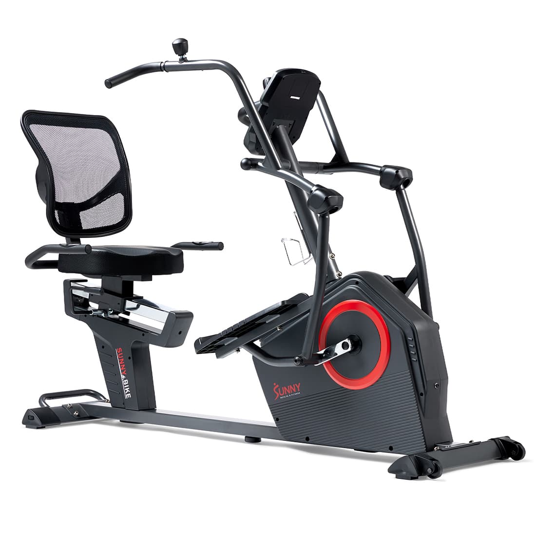 Premium Smart Programmable Electro-Magnetic Resistance Recumbent Elliptical Cross Trainer - view 1