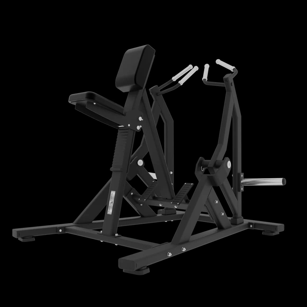 PLATE-LOADED ISO-LATERAL ROWING MACHINE - view 2