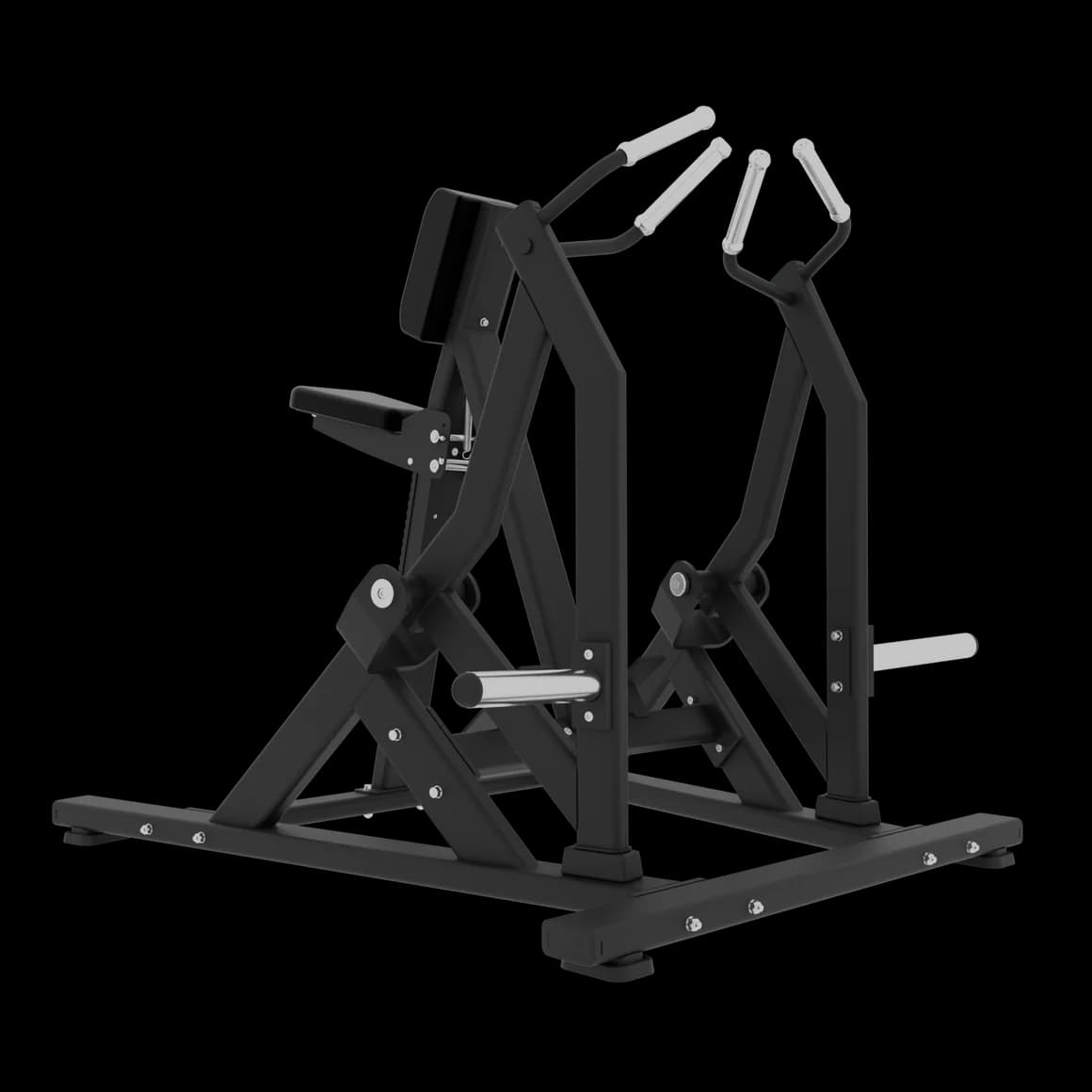 PLATE-LOADED ISO-LATERAL ROWING MACHINE - view 4