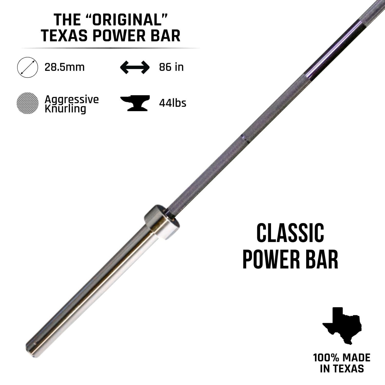 "Original" Texas Power Barbell - view 1