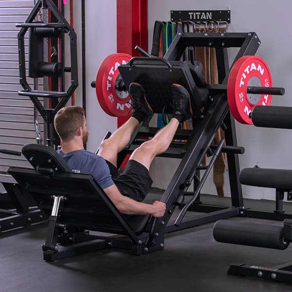 Leg Press Hack Squat Machine - view 4