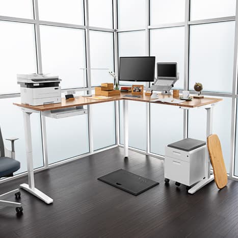 UPLIFT L-Shaped Standing Desk - view 2
