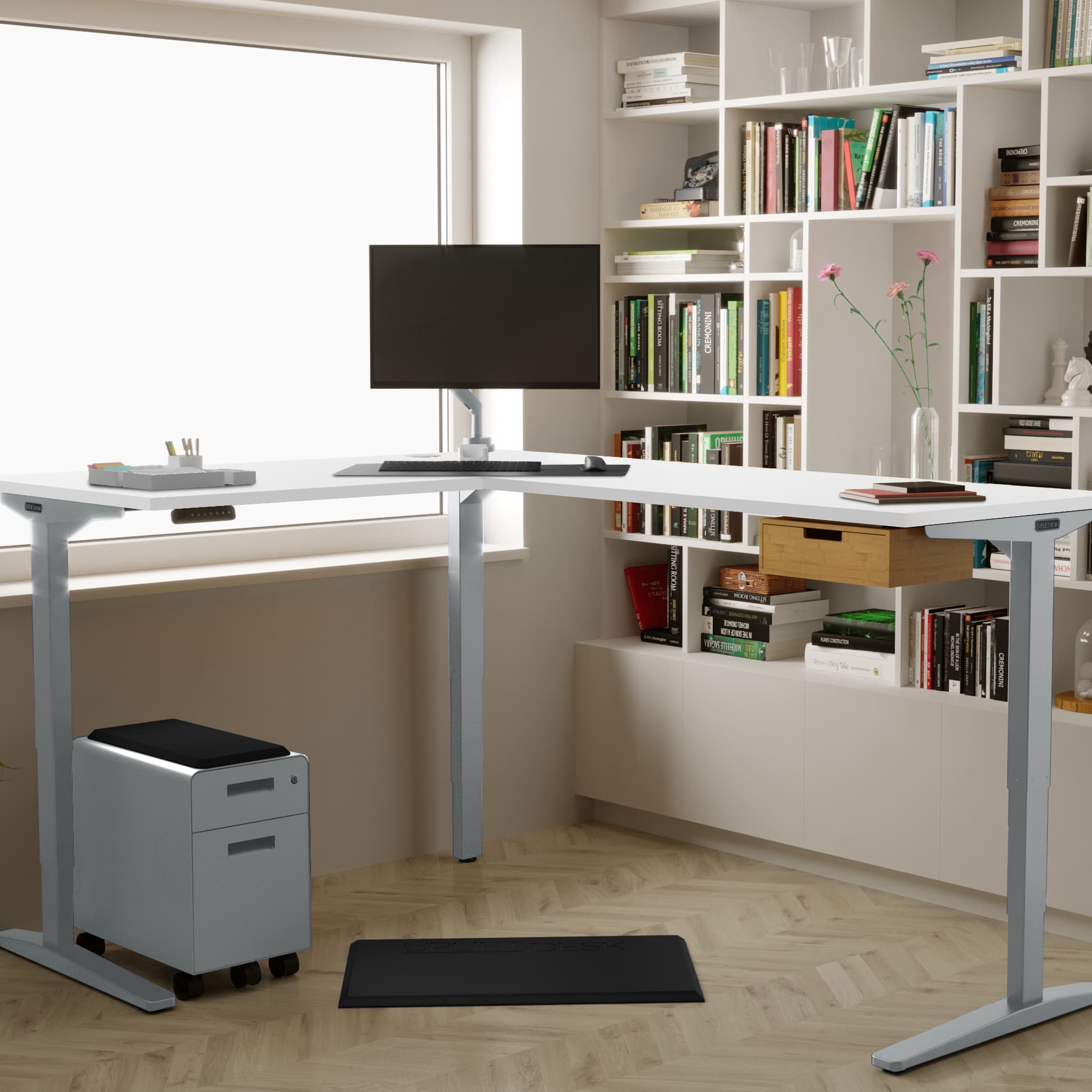 UPLIFT L-Shaped Standing Desk - view 3