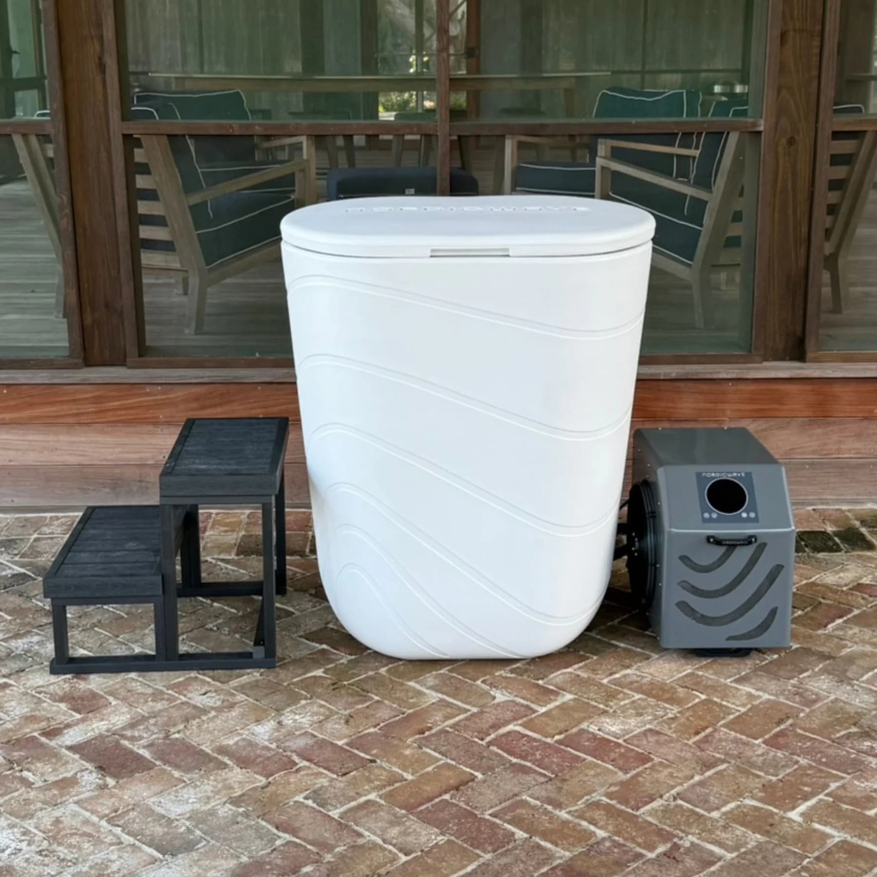 Viking Premier Cold Plunge - Arctic White / Pro Chiller - view 3