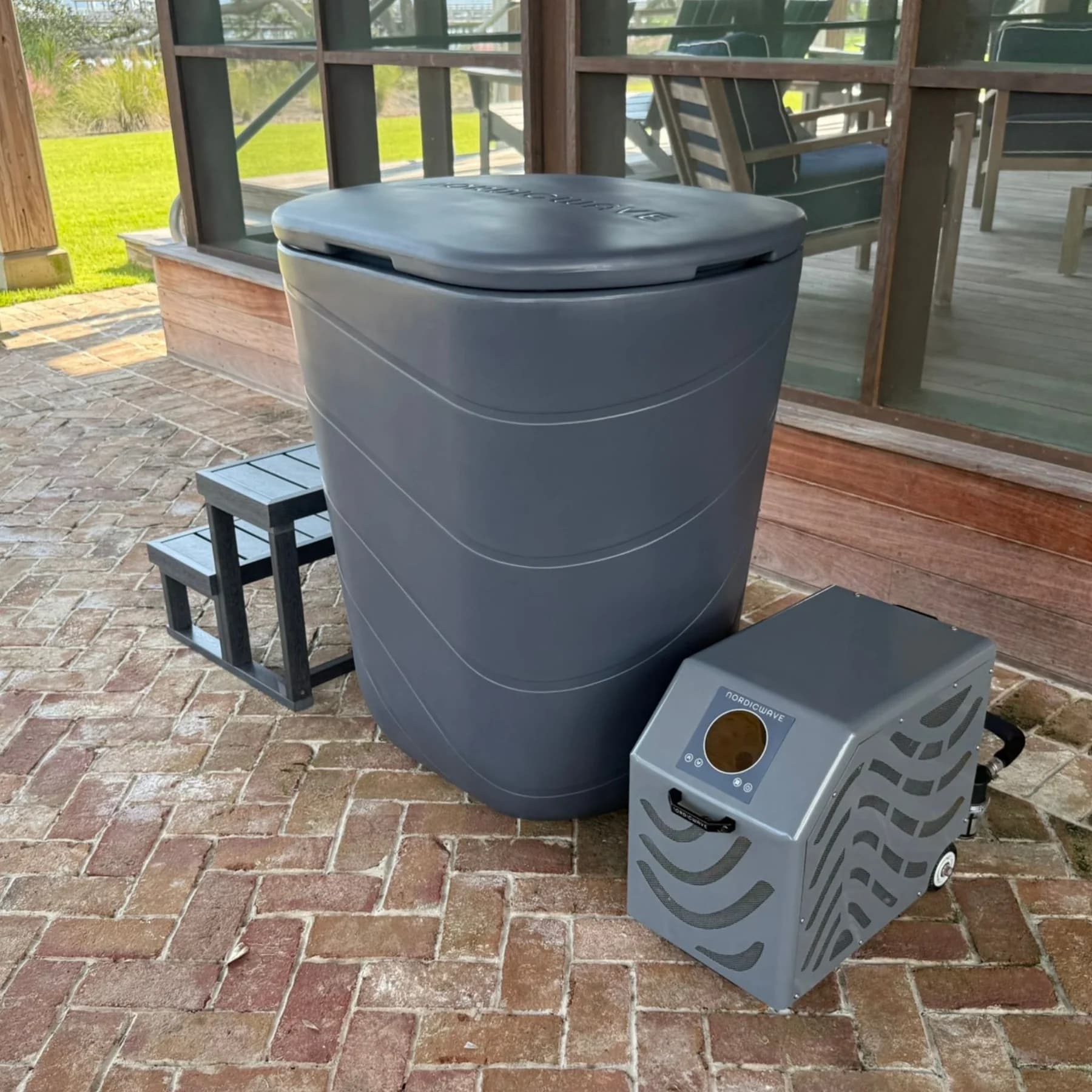 Viking Premier Cold Plunge - Charcoal Gray / Pro Chiller - view 4