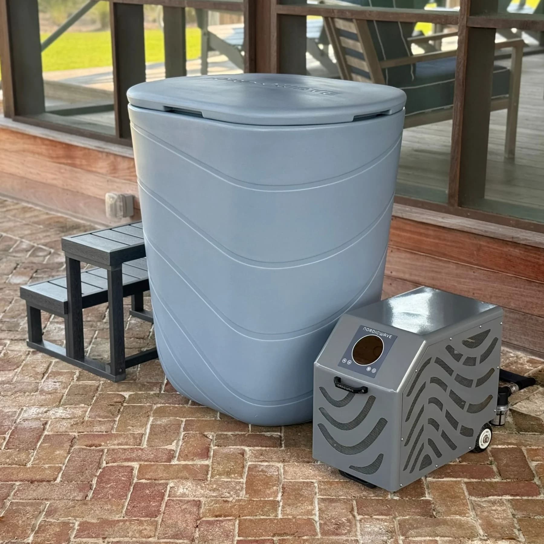 Viking Premier Cold Plunge - Slate Blue / Pro Chiller - view 4