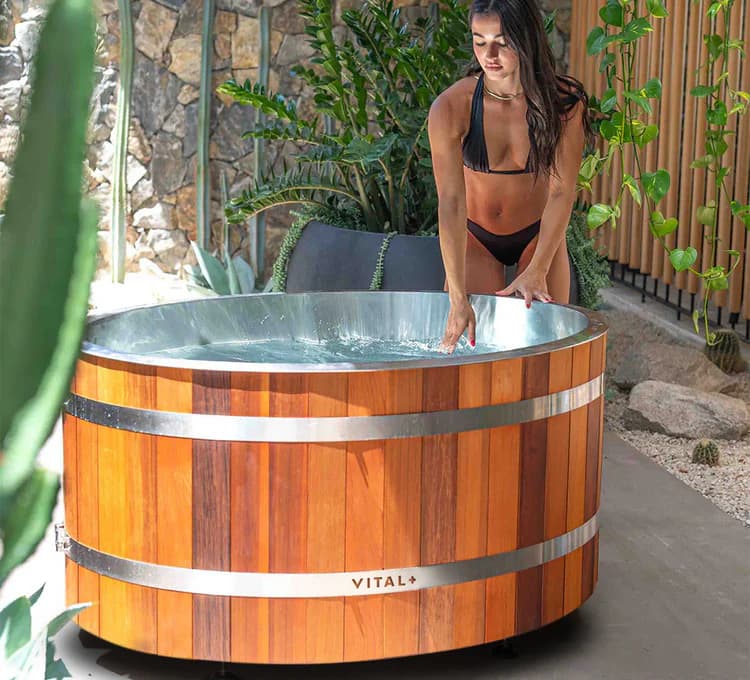 Cedar Ice Bath - view 2