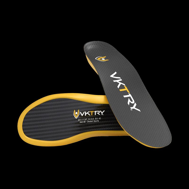 VKTRY Gold Carbon Fiber Performance Insoles - view 1