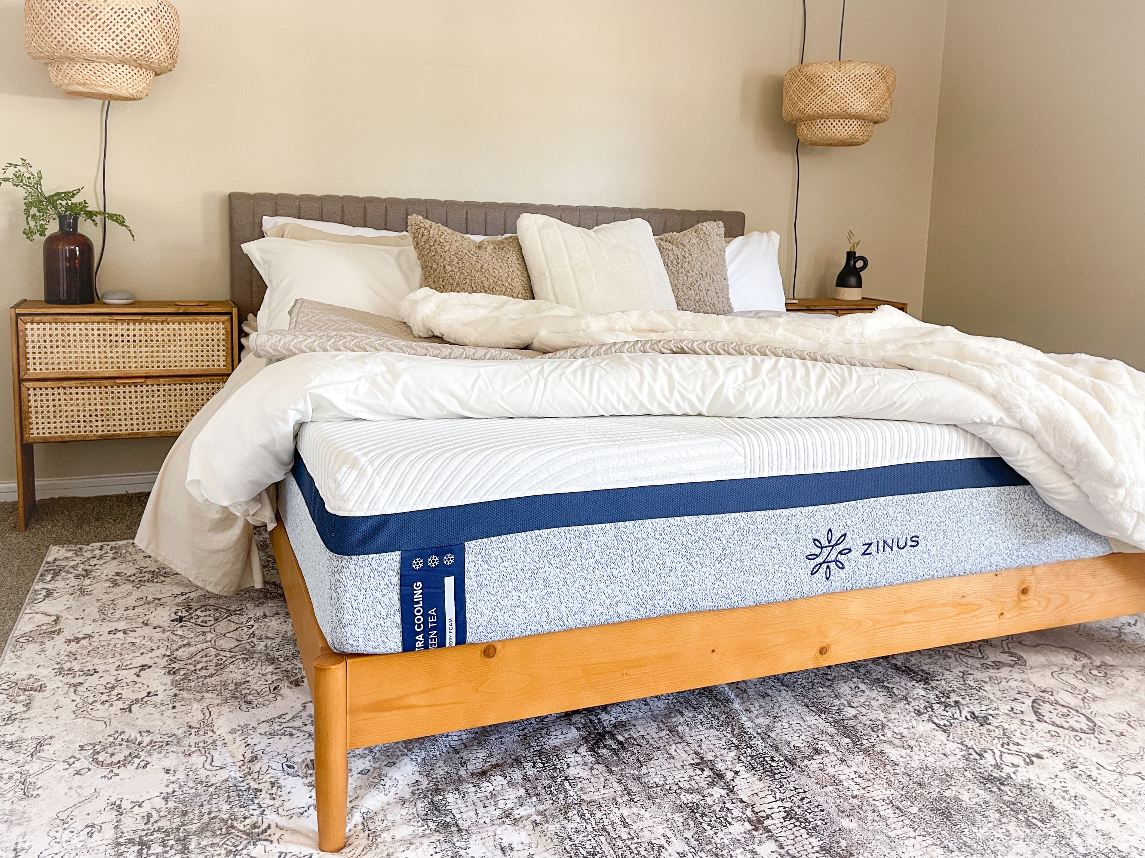 Ultra Cooling Green Tea Memory Foam Mattress - view 4